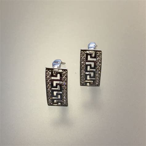 versace earrings etsy